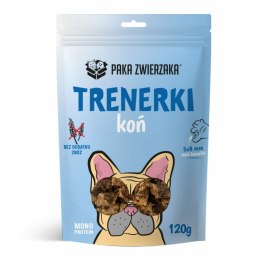 PAKA ZWIERZAKA Trenerki dla psa- konina 120g