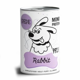 PEPE Rabbit (królik)- Karma mokra dla psa 400g