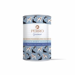 PERRO Karma mokra Gourmet JUNIOR Jeleń z gruszką - dla szczeniąt wszystkich ras 400g
