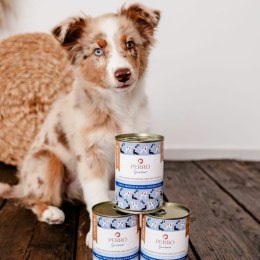 PERRO Karma mokra Gourmet JUNIOR Jeleń z gruszką - dla szczeniąt wszystkich ras 400g