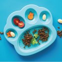 Pet Dream House Paw 2-in-1- Mała miska spowalniająca+ nakładka do lizania niebieska Pet Dream House Paw 2-in-1- Mała miska spowalniająca+ nakładka do lizania niebieska