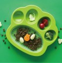 Pet Dream House Paw 2-in-1- Mała miska spowalniająca+ nakładka do lizania zielona Pet Dream House Paw 2-in-1- Mała miska spowalniająca+ nakładka do lizania zielona