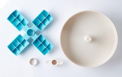 Pet Dream House Spin Windmill Blue Easy - miska interaktywna Pet Dream House Spin Windmill Blue Easy - miska interaktywna