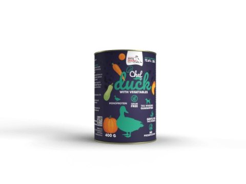SYTA MICHA Kaczka z warzywami karma mokra dla psa 400g
