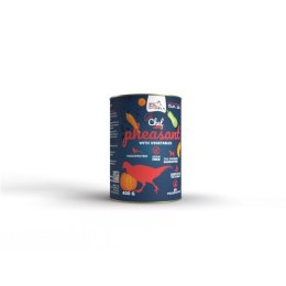 SYTA MICHA Karma Mokra dla psa CHEF Bażant z warzywami 400g