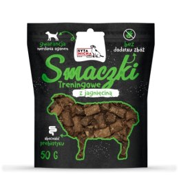 SYTA MICHA Smaczki treningowe z jagnięciną 50g