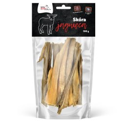 SYTA MICHA Suszona skóra jagnięca dla psa 100g