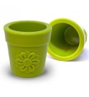 SodaPup Flower pot green - doniczka na jedzenie dla psa