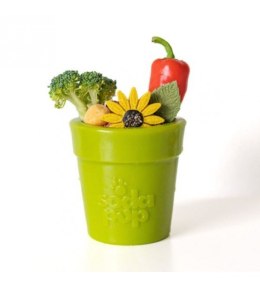 SodaPup Flower pot green - doniczka na jedzenie dla psa