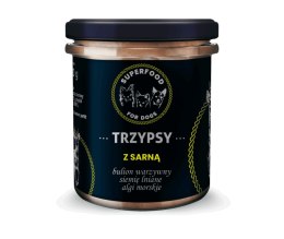TRZYPSY Karma dla psa Wieprzowina z sarną 300g