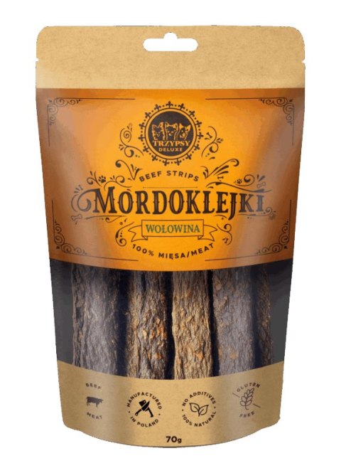 TRZYPSY Mordoklejki z wołowiny dla psa 70g