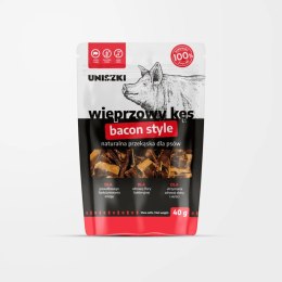 UNISZKI Wieprzowy kęs- bacon 40g