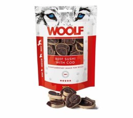 WOOLF BEEF SUSHI WITH COD przysmaki dla psa 100g