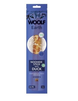 WOOLF EARTH NOOHIDE STICK WITH DUCK XL- gryzak dla psa 85g