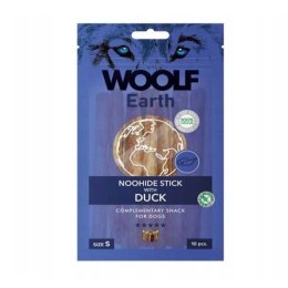 WOOLF EARTH NOOHIDE STICK WITH DUCK S- gryzaki dla psa 85g