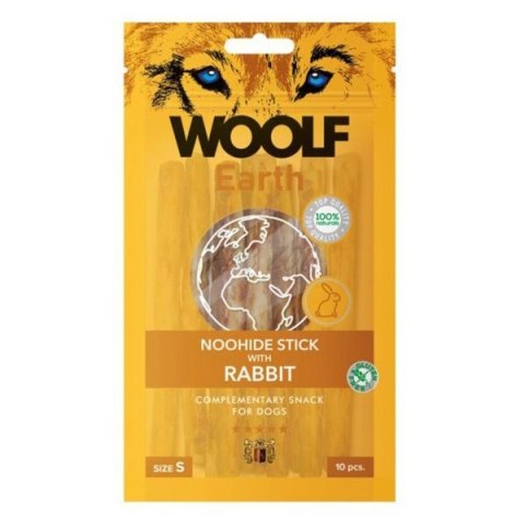 WOOLF EARTH NOOHIDE STICK WITH RABBIT S- gryzaki dla psa 85g WOOLF EARTH NOOHIDE STICK WITH RABBIT S- gryzaki dla psa 85g