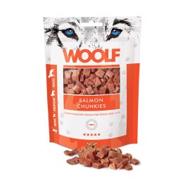 WOOLF SALMON CHUNKIES przysmaki dla psa 100g