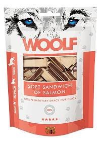 WOOLF SOFT SANDWICH OF SALMON przysmaki dla psa 100g
