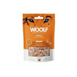 WOOLF Soft Cubes 100g - Turkey Monoprotein - Delikatne kosteczki z indyka dla psa