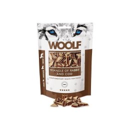 WOOLF TRIANGLE RABBIT AND COD SANDWICH przysmaki dla psa 100g