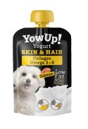 YOW UP! Skóra & Sierść Jogurt dla psa z łososiem 115g YOW UP! Skóra & Sierść Jogurt dla psa z łososiem 115g