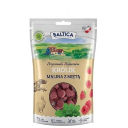BALTICA Przysmaki treningowe Królik z maliną i miętą 100g