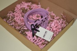 BANDITPAWS Smycz miejska plaster miodu 2m 1,6cm JASNY RÓŻ