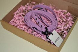 BANDITPAWS Smycz przepinana plaster miodu 3m 1,6cm JASNY RÓŻ