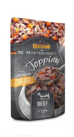 BELCANDO Topping wołowina z marchewką 100g