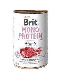 BRIT Mono Protein Adult Lamb- Mokra Karma dla psa 400g