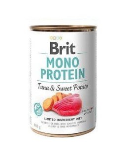 BRIT Mono Protein Adult Tuna&Sweet Potato- Mokra Karma dla psa 400g