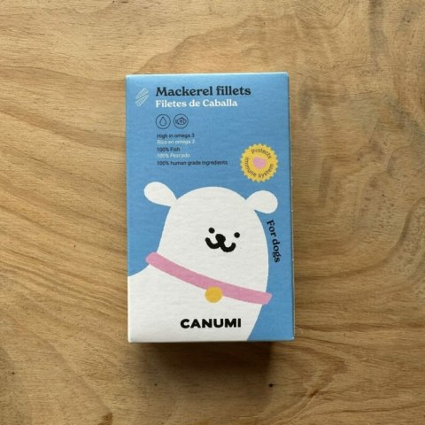 CANUMI 100% filety z Makreli dla psa 100 g CANUMI 100% filety z Makreli dla psa 100 g
