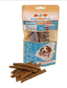 DOGSLIKEFISH Paluszki z mielonego dorsza 70g