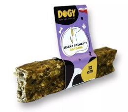 DOGY - Batonik 99% Jeleń z rozmarynem i rokitnikiem 12cm