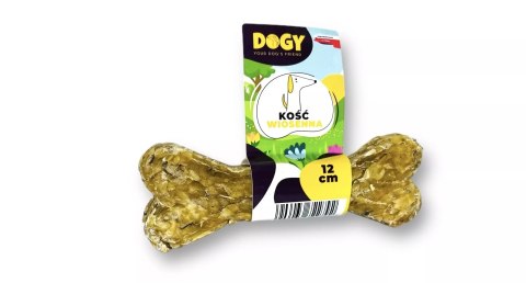 DOGY - Kość WIOSENNA ze szparagami i serem cheddar 12cm DOGY - Kość WIOSENNA ze szparagami i serem cheddar 12cm