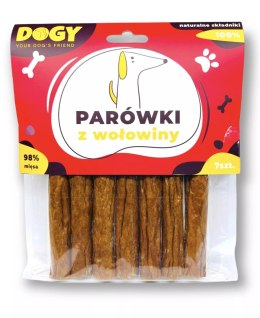 DOGY - Parówki z wołowiny dla psa 7szt