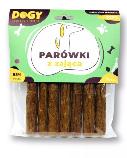 DOGY - Parówki z zająca dla psa 7szt
