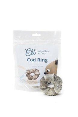 ELI Suszony Ring ze skóry dorsza