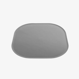 FIBOO Mata antypoślizgowa pod miski - 32×32 cm jasno szara