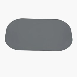 FIBOO Mata antypoślizgowa pod miski - 47×30 cm ciemno szara
