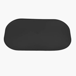 FIBOO Mata antypoślizgowa pod miski - 47×30 cm czarna