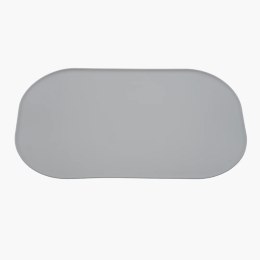 FIBOO Mata antypoślizgowa pod miski - 47×30 cm jasno szara