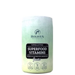 HOLISTA Superfood Vitamins JUNIOR witaminy i minerały dla psa 200g dat. 6/25
