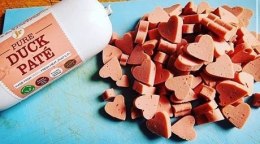 JR Pets Kiełbasa dla psa 100% mięsa z kaczki 400g