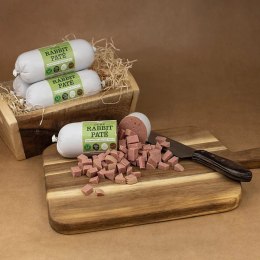 JR Pets Kiełbasa dla psa 100% mięsa z królika 400g