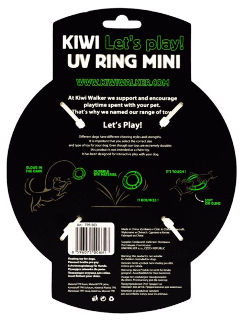 Kiwi Walker Let's Play GLOW RING MAXI Kiwi Walker Let's Play GLOW RING MAXI
