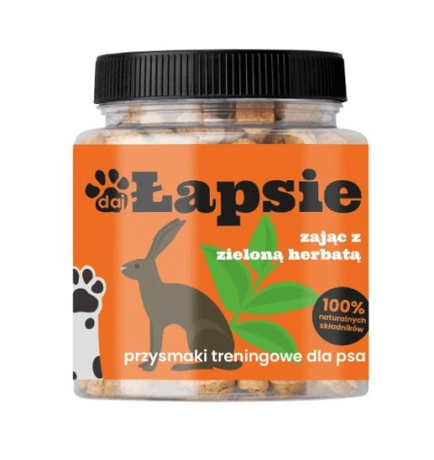 ŁAPSIE ZAJĄC Z ZIELONĄ HERBATĄ 300G ŁAPSIE ZAJĄC Z ZIELONĄ HERBATĄ 300G