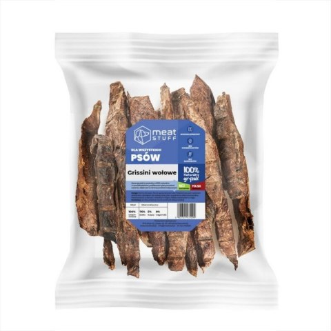 MEATSTUFF Grissini z płuc wołowych dla psa 250g MEATSTUFF Grissini z płuc wołowych dla psa 250g