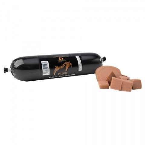 MIRALS PFERD - kiełbasa z mięsa koniny 200g MIRALS PFERD - kiełbasa z mięsa koniny 200g
