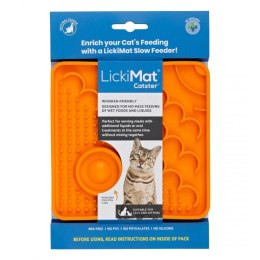 Mata LickiMat® Classic Catster™ pomarańczowa 15x15